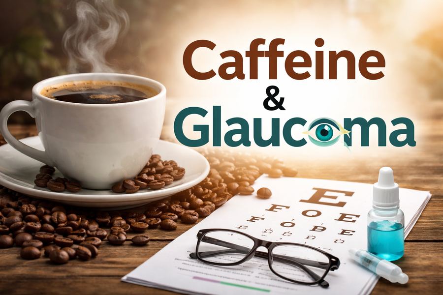 Caffeine, glaucoma and eye-pressure awareness